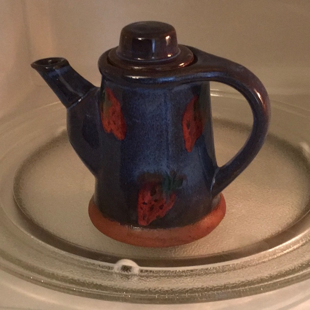 Lead Free Microwave Teapot